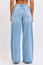 Low Rise Wide Leg Jean