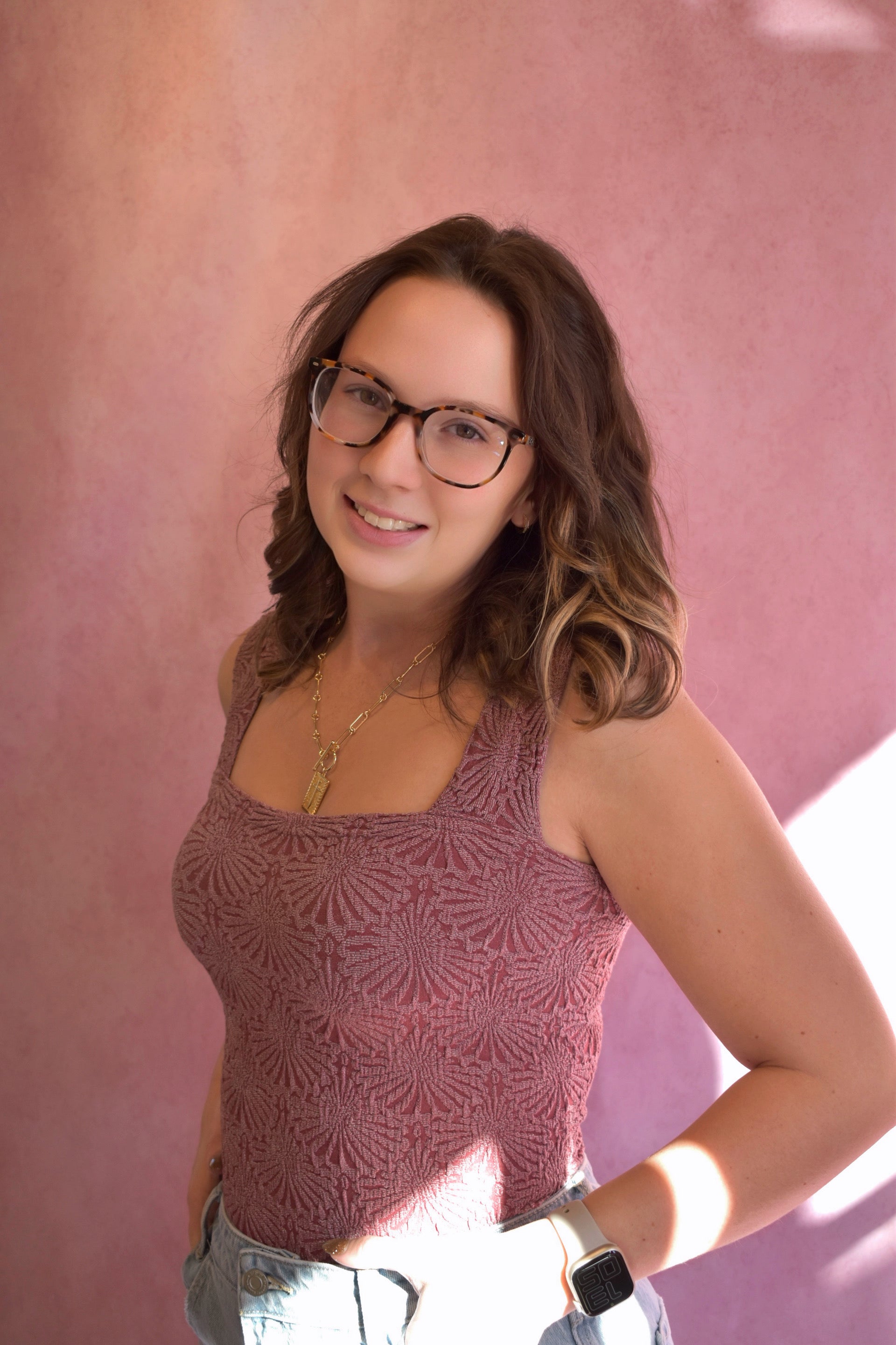 Knit Modal Nylon Spandex Seamless Jacquard Tank