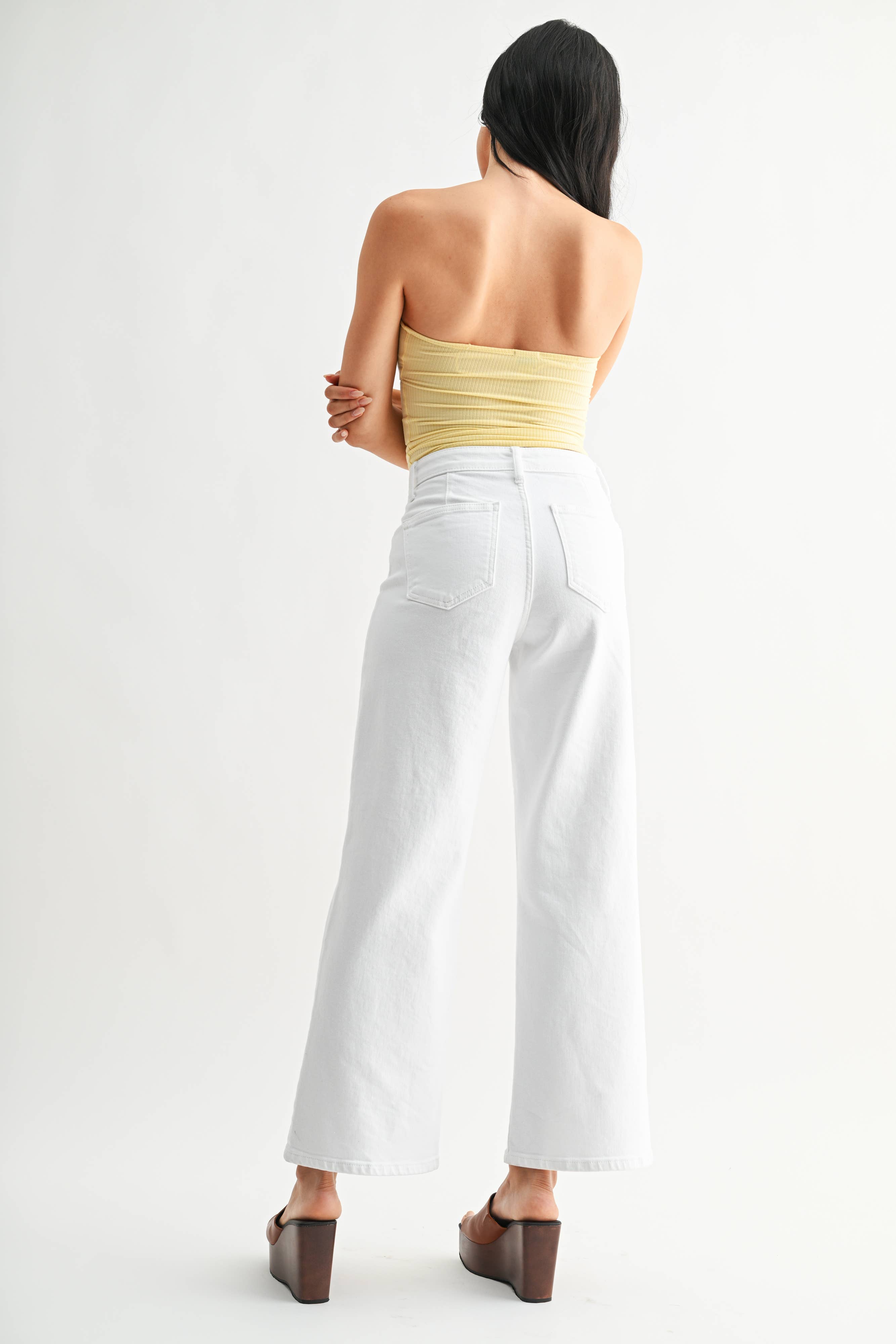 Welt Pocket Wide Leg