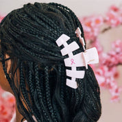 Classic Hair Clip | Large | Pink Ribbon Power