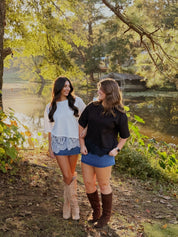 The Juliette Lace Blouse