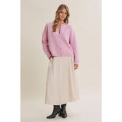 COTTON CANDY CLOUD TOUCH EASY LAYERING SWEATER CARDIGAN