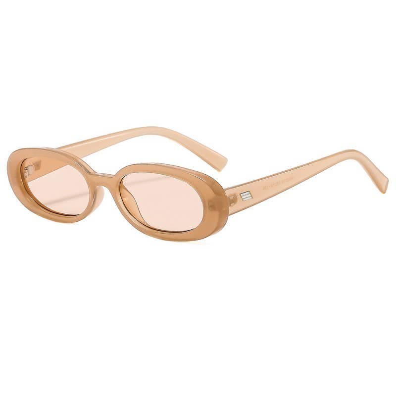 RETRO  ACETATE FRAME SUNGLASSES
