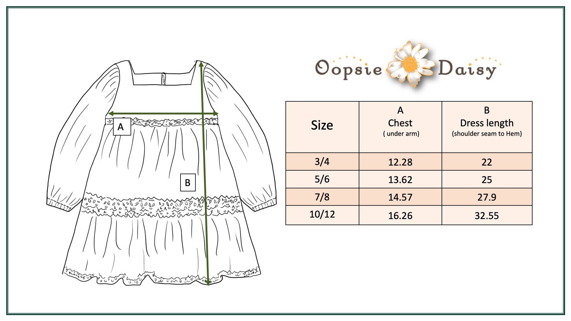 Girls Tan Gingham & Vintage Lace Puff Sleeve Tiered Dress