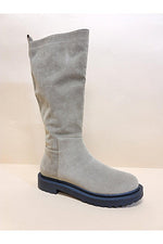 Suede Knee Length Boot