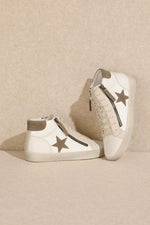 Elle Star Hi Top Sneaker - White