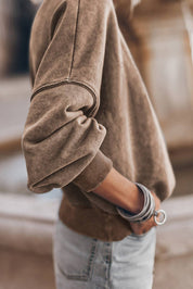 Blum Crew Neck Pullover Sweatshirt