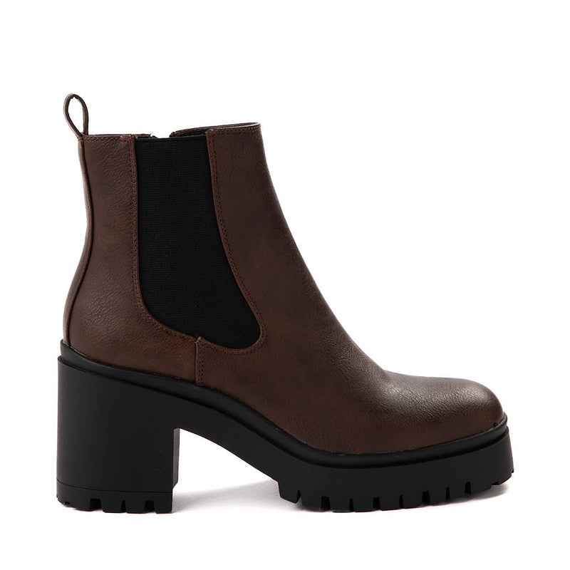 Origin Leather Boots-Brown