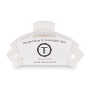 Open Hair Clip | Large | Coconut White