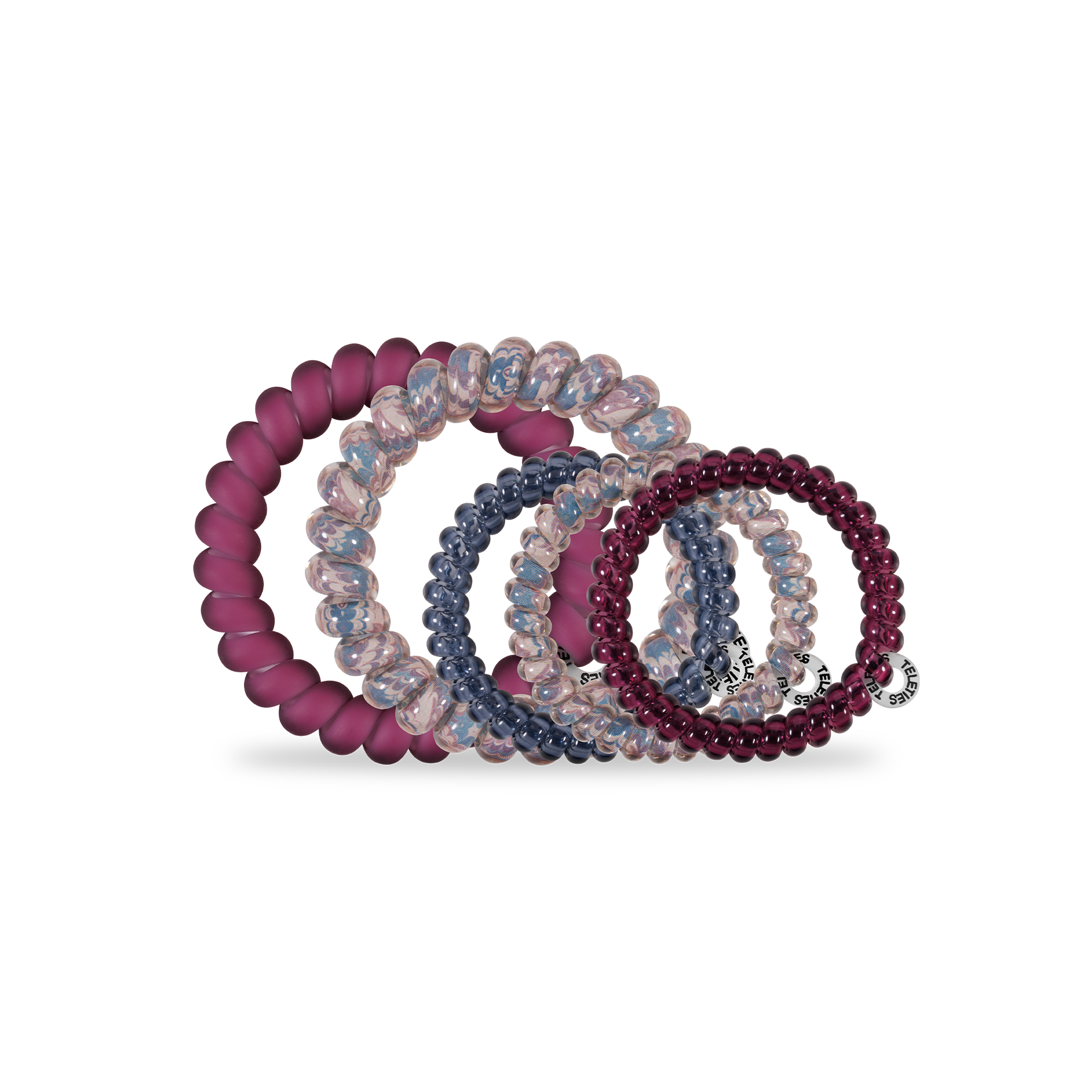 Spiral Hair Coils | Mix Pack | Purple Haze Hair Ties