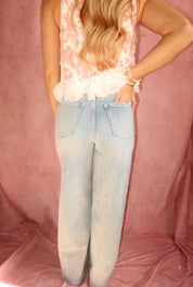 Petal Floral Jacquard Top