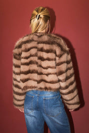 Cropped Fur Jacket