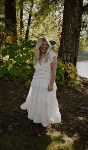 Tiered Midi Dress