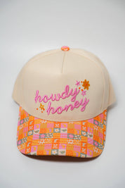HOWDY HONEY CANVAS CAP