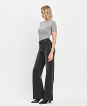 Vervet Black High Rise Trouser Jeans