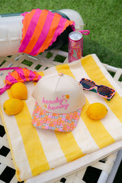 HOWDY HONEY CANVAS CAP