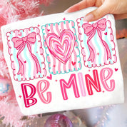 BE MINE STAMPS: LIGHT PINK