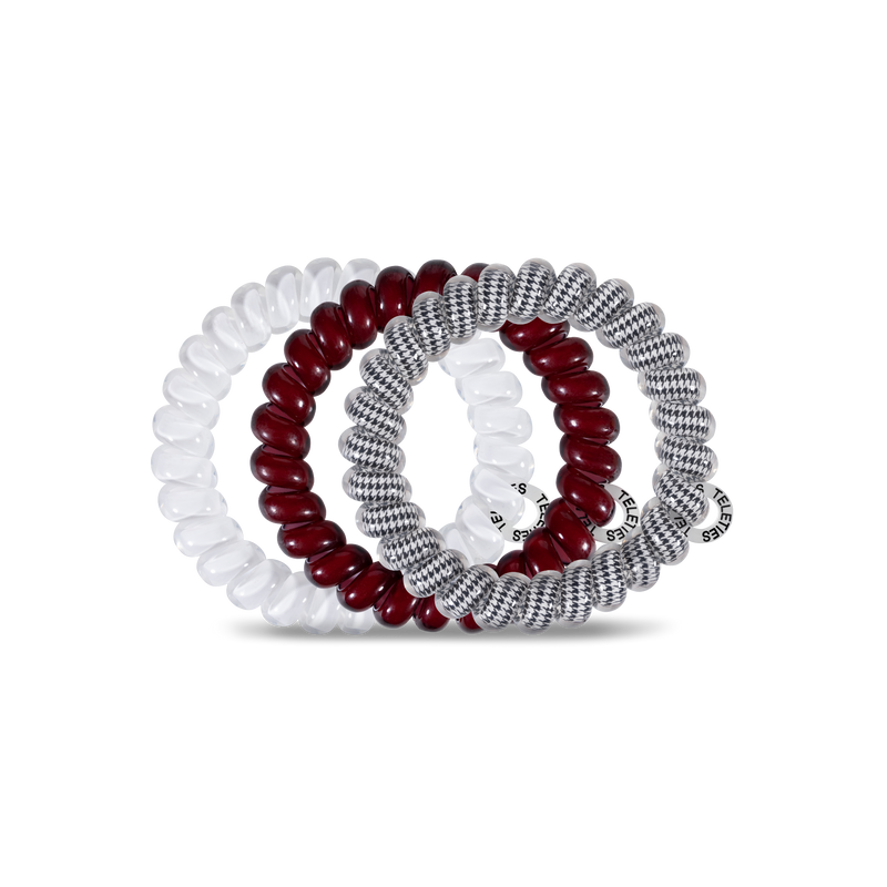 Spiral Hair Coils | Large | Univ. of Alabama Hair Ties