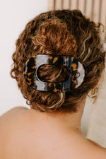 Round Flat Hair Clip | Large |