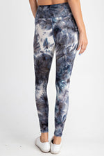 Butter Soft Athleisure Leggings - Black Marble