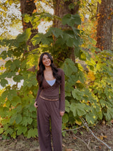 Coco Dreams Wrap PJ Top