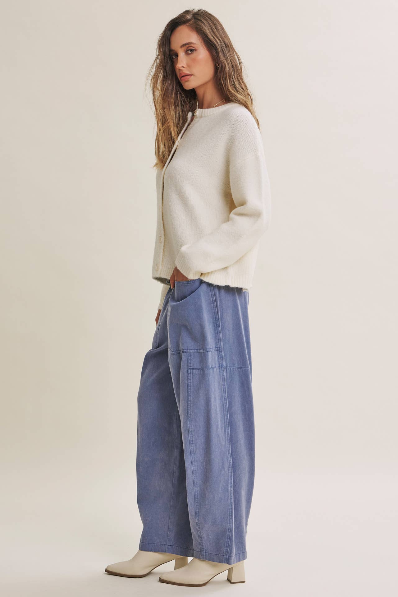 COTTON CANDY CLOUD TOUCH EASY LAYERING SWEATER CARDIGAN