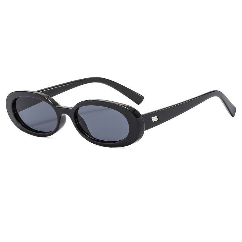 RETRO  ACETATE FRAME SUNGLASSES