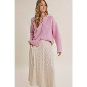 COTTON CANDY CLOUD TOUCH EASY LAYERING SWEATER CARDIGAN