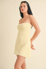 Sweetheart Dress: Lemon