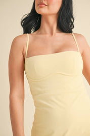 Sweetheart Dress: Lemon