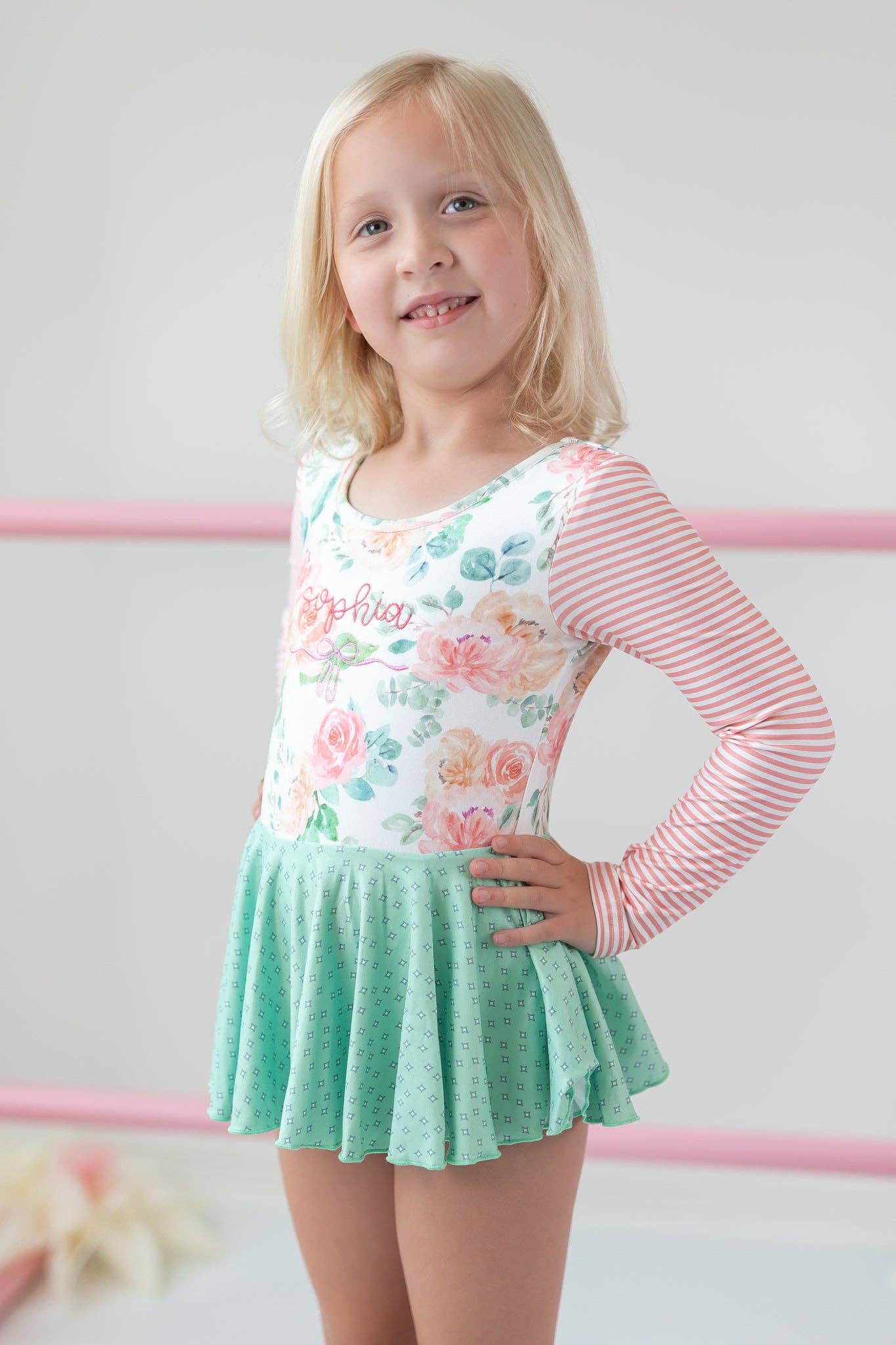 Farrah Leotard- Peachy Keen
