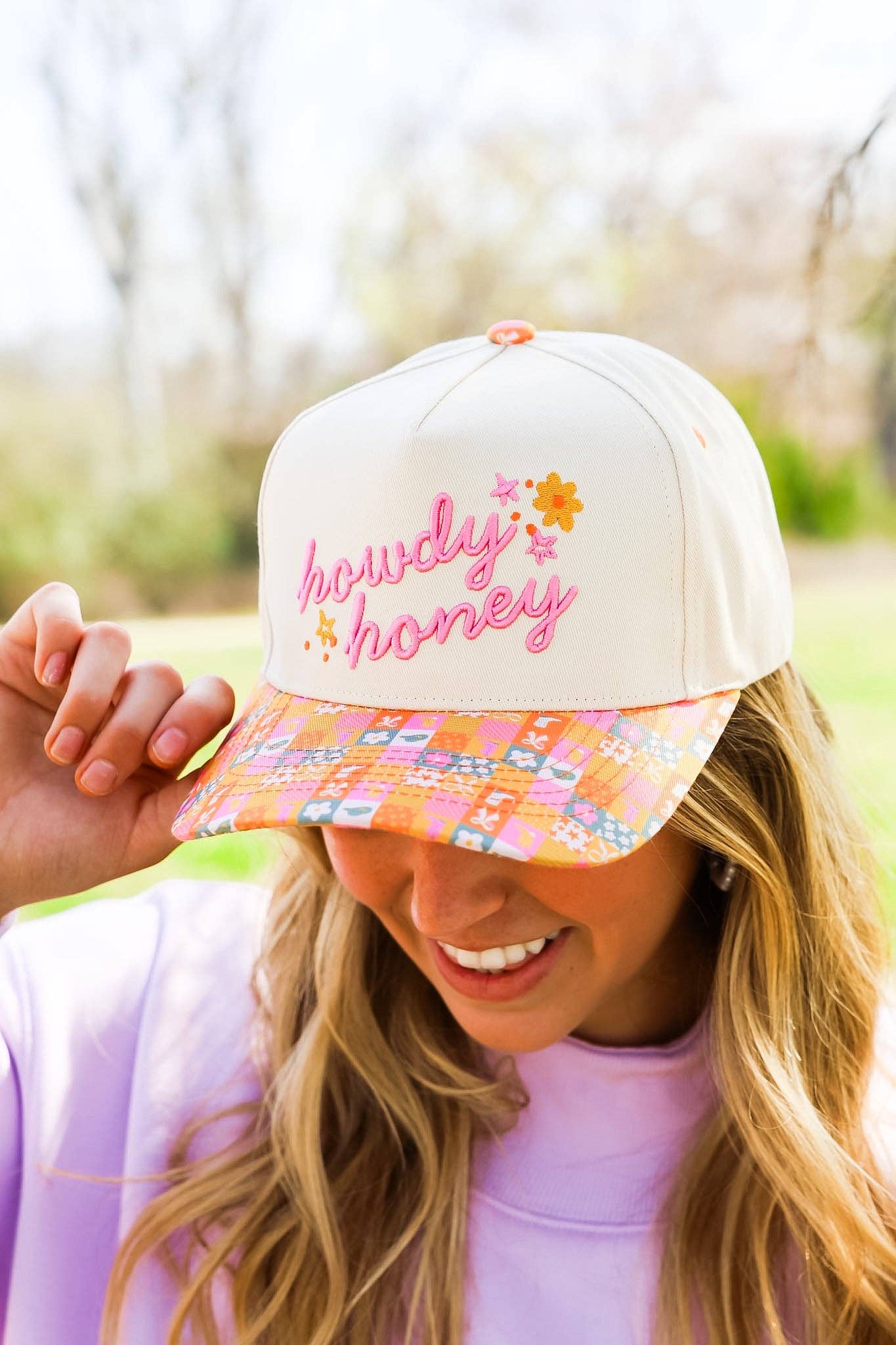 HOWDY HONEY CANVAS CAP