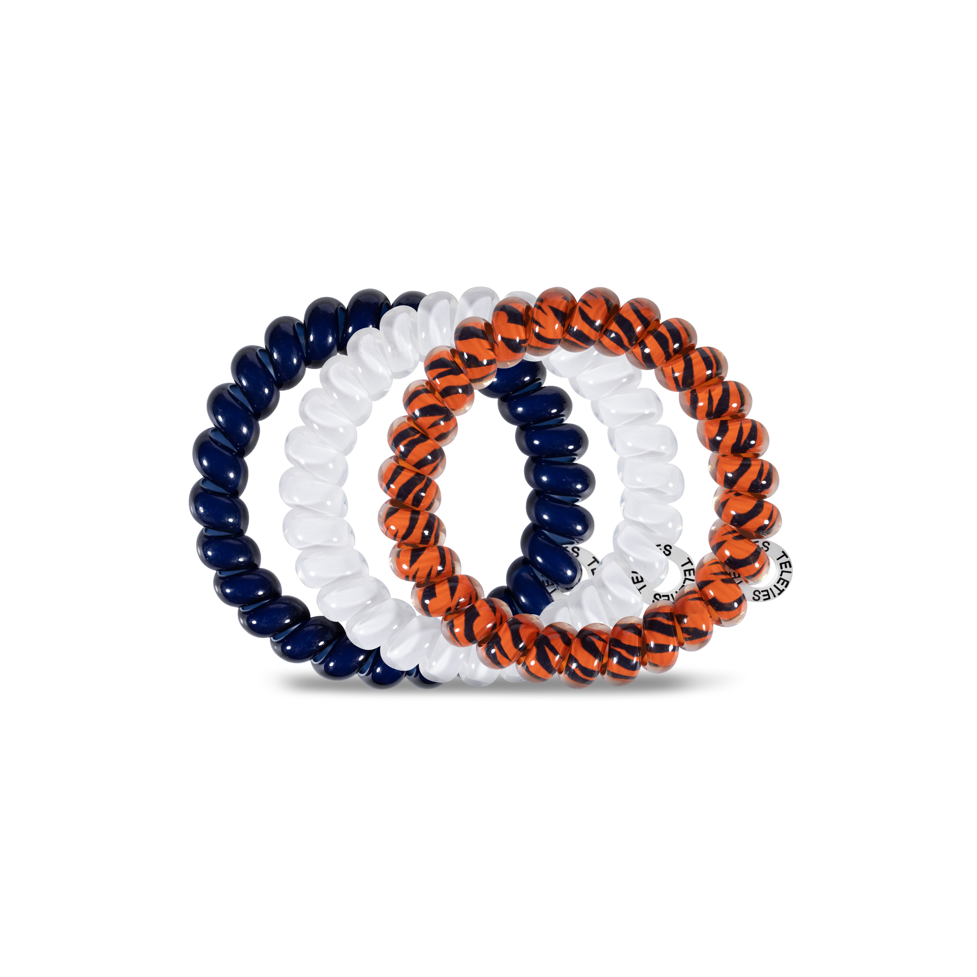 Spiral Hair Coils | Large | Auburn Univ. Hair Ties