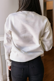 Game Day FOOTBALL Letter Crew Neck Graphic Sweatshirt