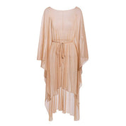 Rose Gold Sparkle Sheer Kimono Beach Bikini CovervUp Robe