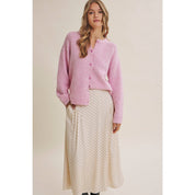 COTTON CANDY CLOUD TOUCH EASY LAYERING SWEATER CARDIGAN