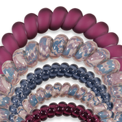 Spiral Hair Coils | Mix Pack | Purple Haze Hair Ties