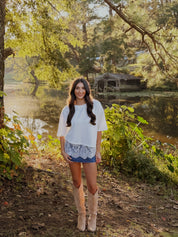 The Juliette Lace Blouse