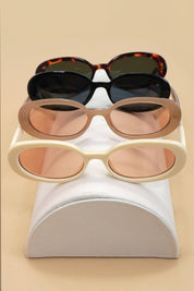 RETRO  ACETATE FRAME SUNGLASSES