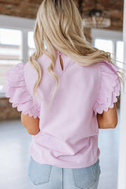 Toby Ruffle Sleeve Blouse