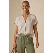 Drop Shoulder Regular Blouse