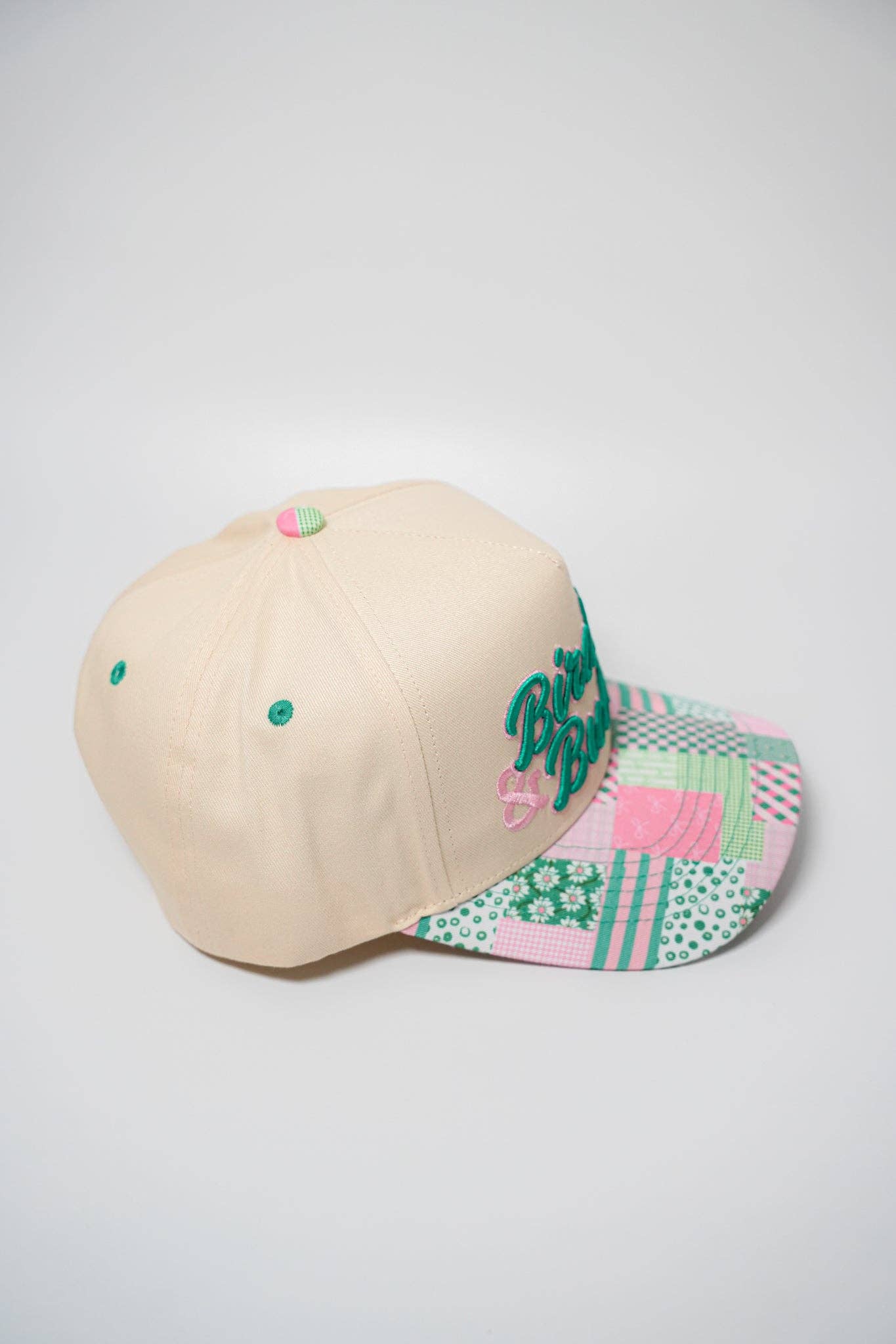 BIRDIES & BUBBLES CANVAS CAP