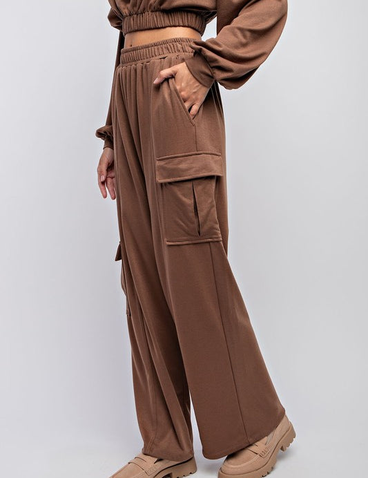 French Terry Cargo Pants