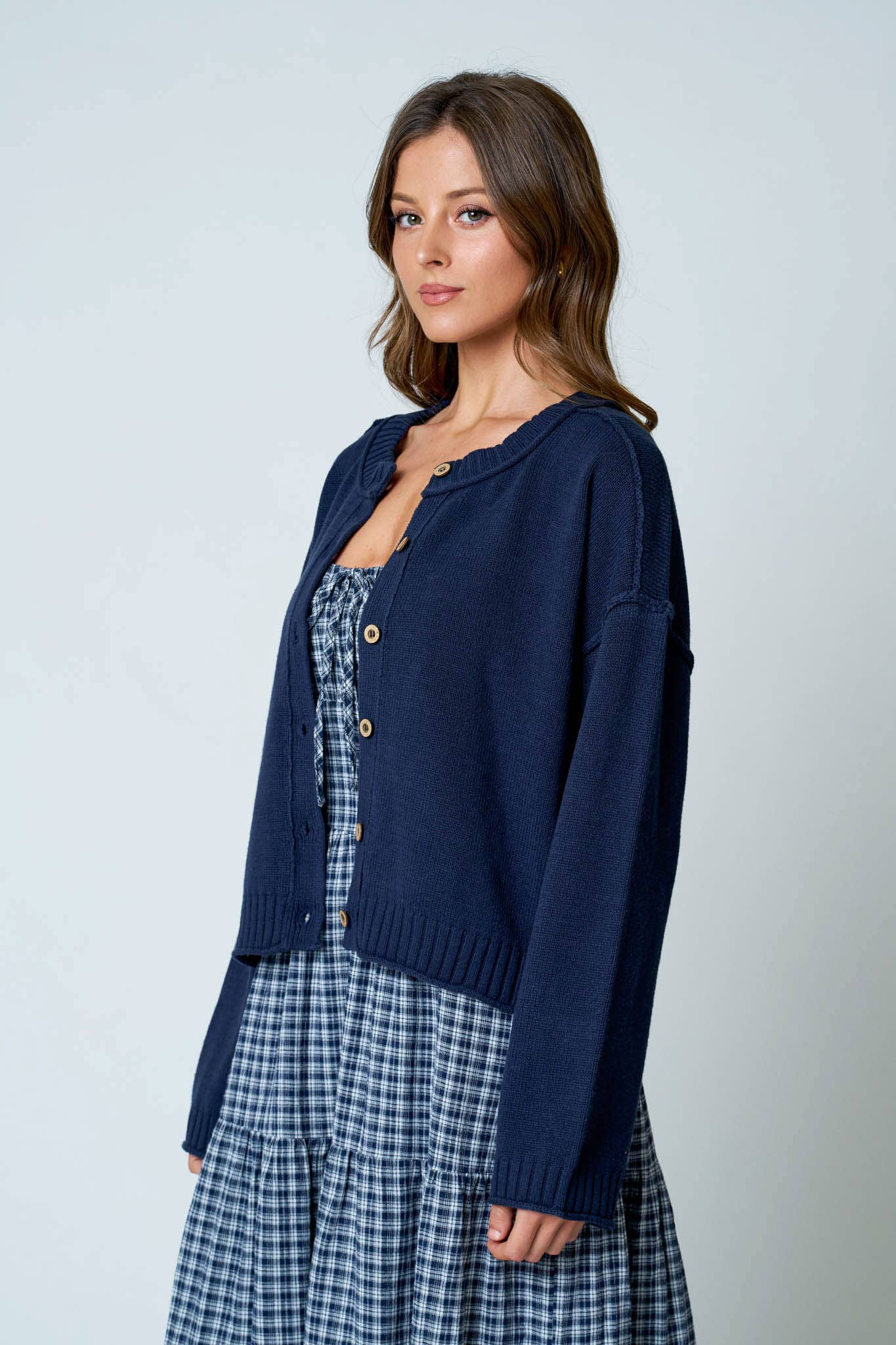 Blue Ridge Button Cardigan