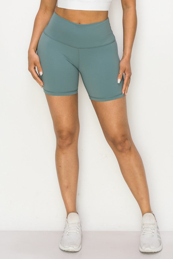 Buttery Soft Activewear Biker Shorts 6" Inseam