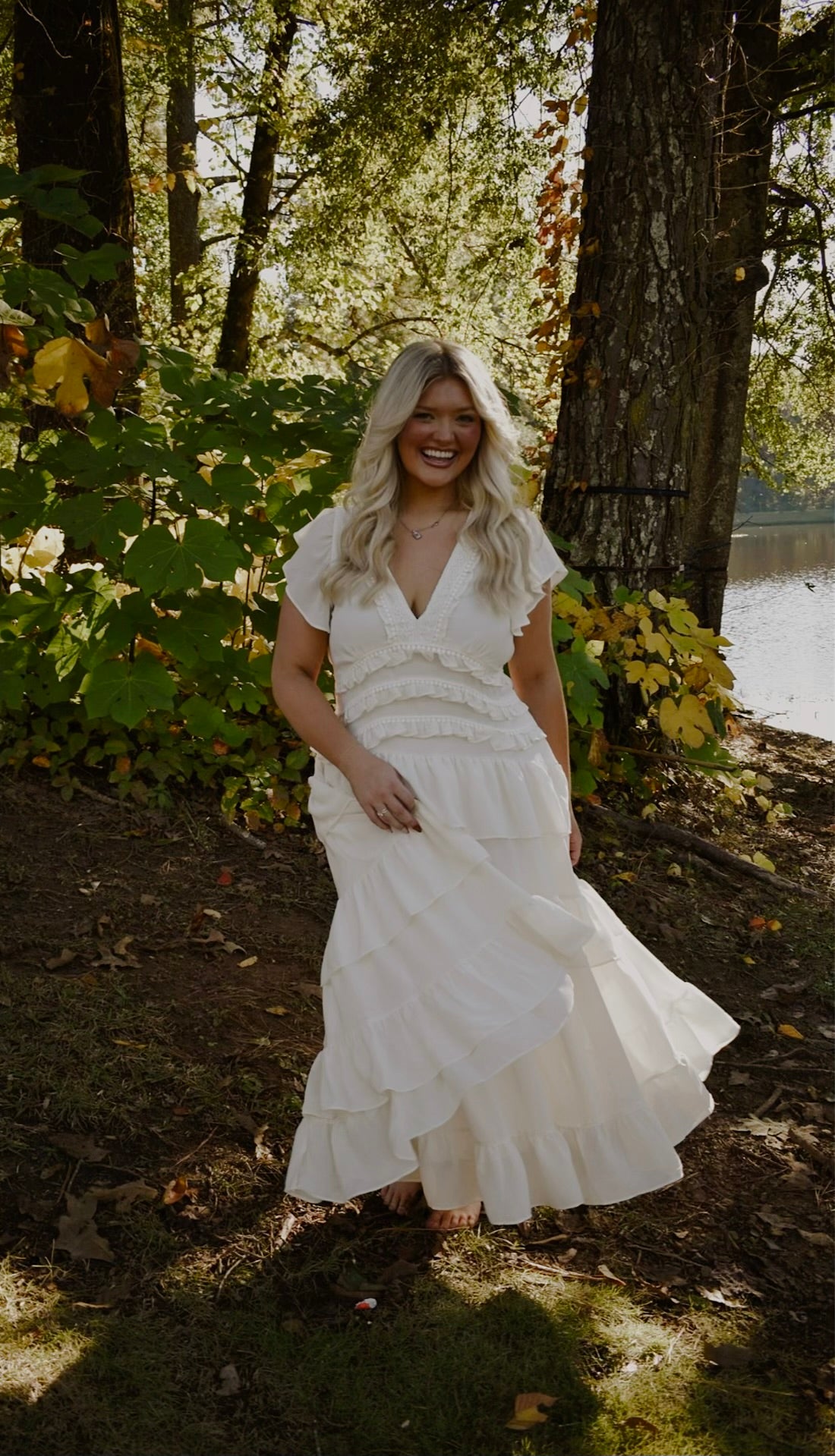 Tiered Midi Dress