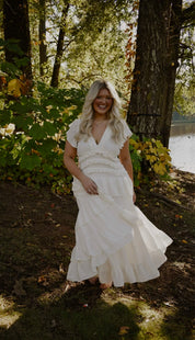 Tiered Midi Dress