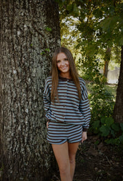 Terry Button Down Jacket