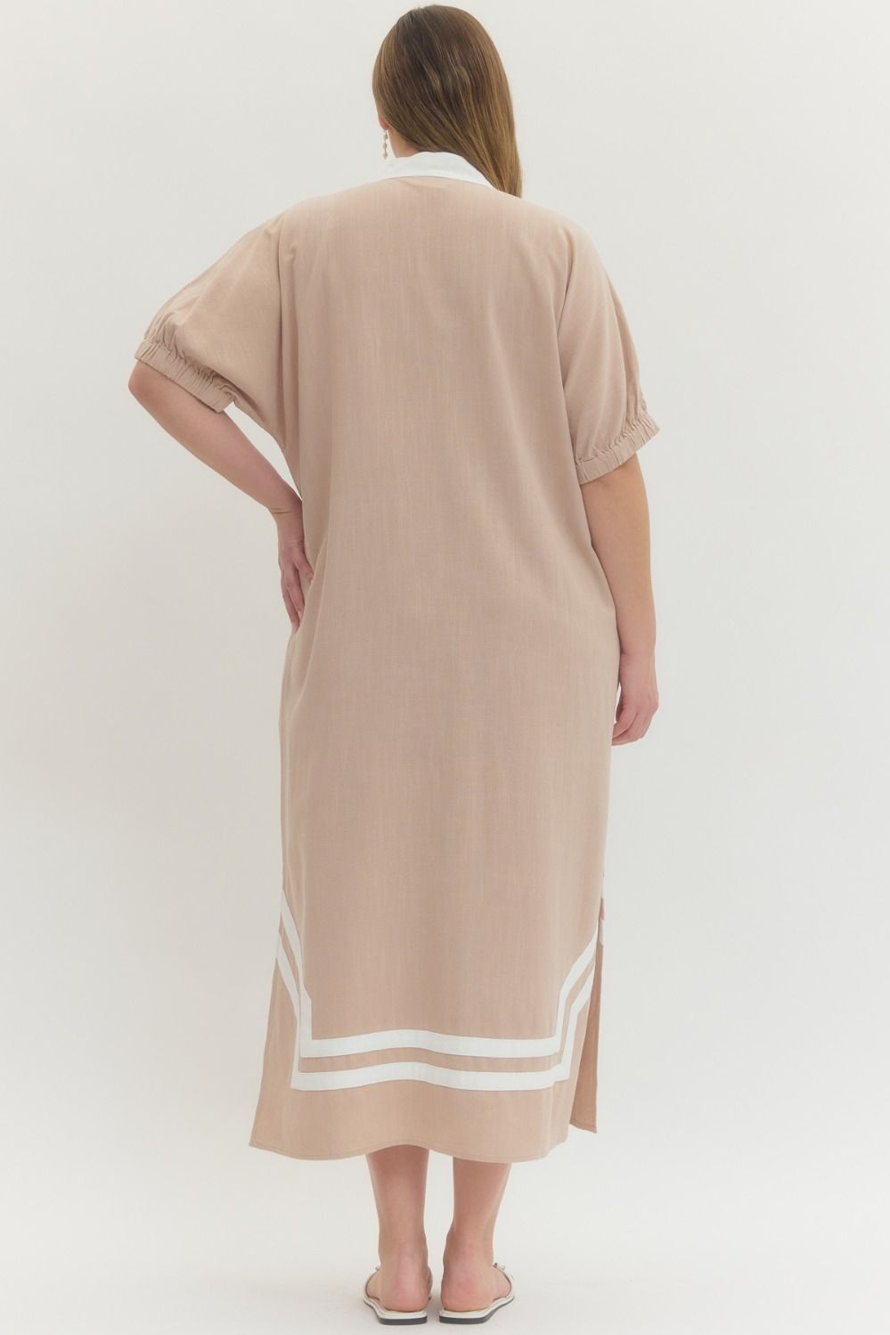 Curvy Neutral Dream Dress