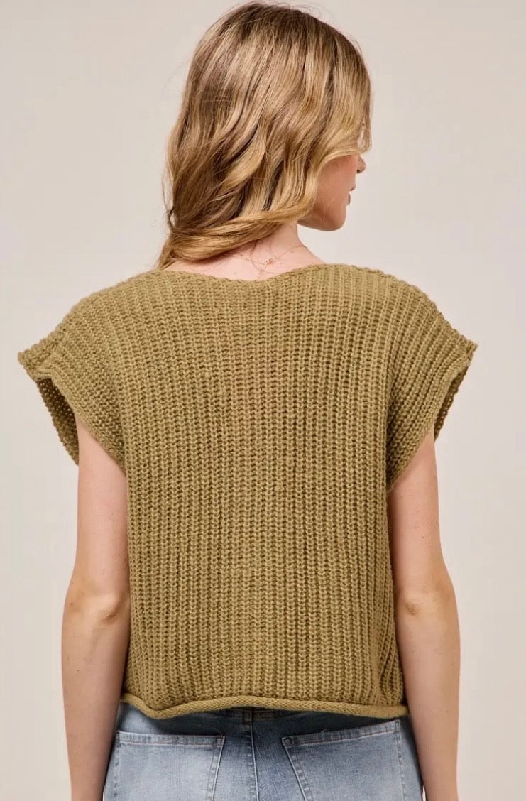 Light Olive Sweater